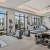 Cardio fitness area with machines